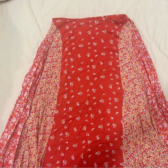 Free People Cherry Hearts Kaia Set Red Orange Large - Picture 2 of 9